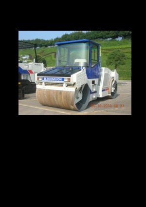 Rouleaux vibrants tandem Zoomlion YZC13H