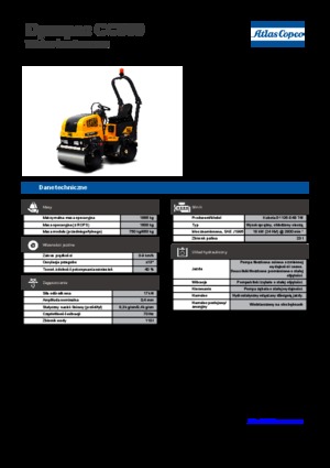 Rouleaux vibrants tandem Dynapac CC 900