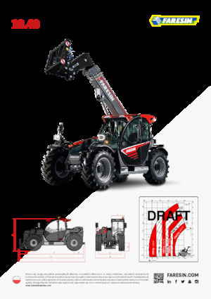 Chariot Élévateur Télescopique Faresin Handlers 10.40 Excellence 85  