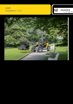 Chariot Élévateur Télescopique Kramer 1245