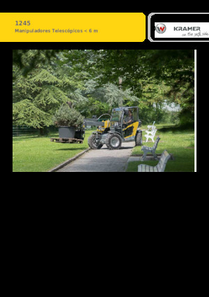 Chariot Élévateur Télescopique Kramer 1245