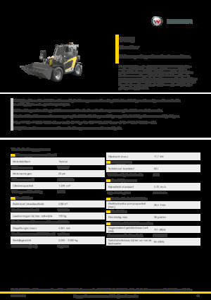 Chariot Élévateur Télescopique Kramer 1445