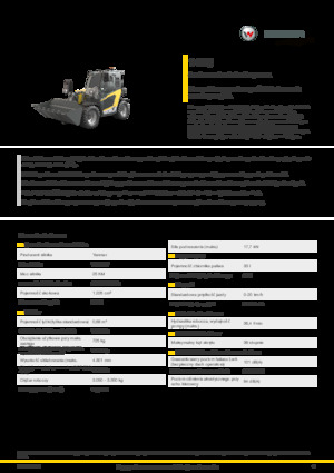 Chariot Élévateur Télescopique Kramer 1445