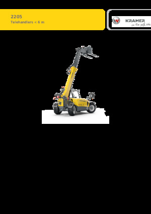Chariot Élévateur Télescopique Kramer 2205