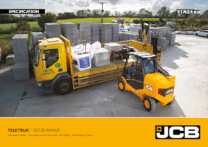 Chariot Élévateur Télescopique JCB 30-19D