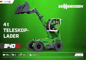 Chariot Élévateur Télescopique Sennebogen 340 G 