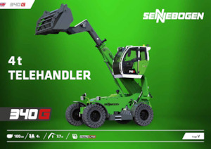 Chariot Élévateur Télescopique Sennebogen 340 G 