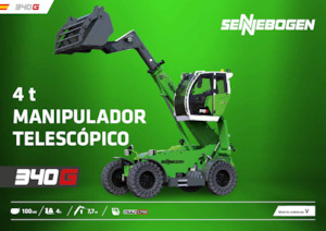 Chariot Élévateur Télescopique Sennebogen 340 G 