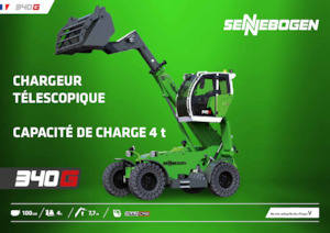 Chariot Élévateur Télescopique Sennebogen 340 G 