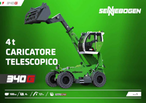 Chariot Élévateur Télescopique Sennebogen 340 G 