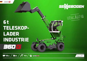 Chariot Élévateur Télescopique Sennebogen 360 G 