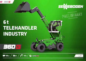 Chariot Élévateur Télescopique Sennebogen 360 G 