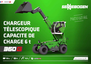 Chariot Élévateur Télescopique Sennebogen 360 G 