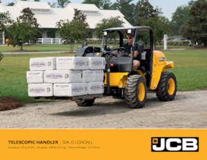 Chariot Élévateur Télescopique JCB 504-13 