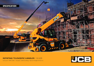 Chariot Élévateur avec châssis tounant JCB 512-83R