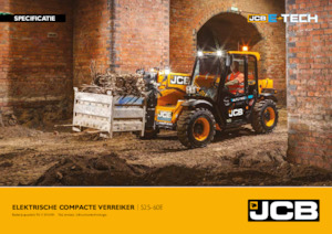 Télescopiques électriques JCB 525-60E Hi-Viz 