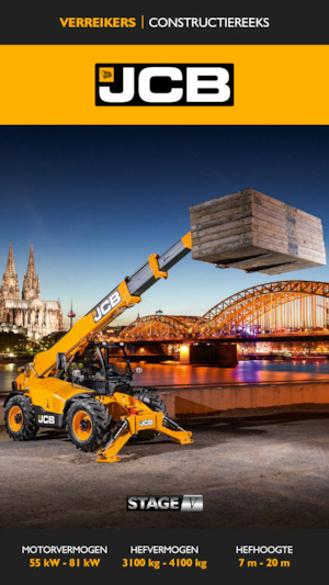 Chariot Élévateur Télescopique JCB 540-180 Hi-Viz 