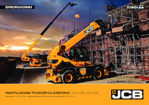 Chariot Élévateur Télescopique JCB 555-210R 