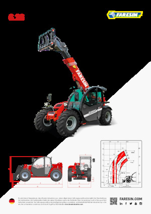 Chariot Élévateur Télescopique Faresin Handlers 6.26 Classic 52