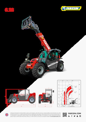 Chariot Élévateur Télescopique Faresin Handlers 6.26 Classic 52