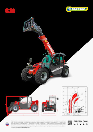 Chariot Élévateur Télescopique Faresin Handlers 6.26 Classic 52