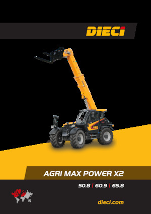 Chariot Élévateur Télescopique Dieci Agri Max 50.8 Power X2