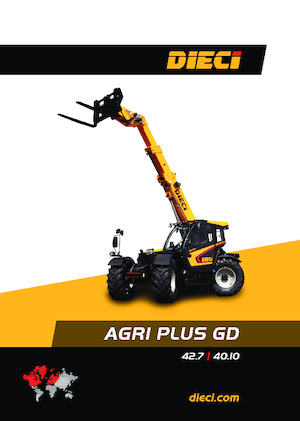 Chariot Élévateur Télescopique Dieci Agri Plus 40.10 VS EVO2 GD