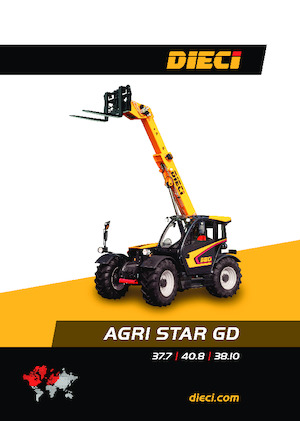 Chariot Élévateur Télescopique Dieci Agri Star 38.10 EVO2 GD 