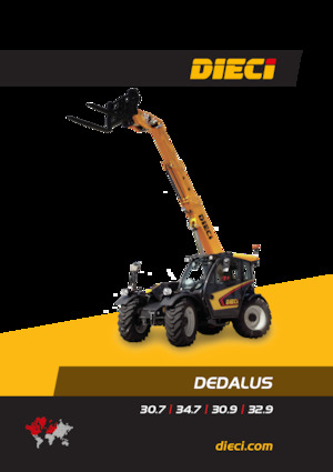 Chariot Élévateur Télescopique Dieci Dedalus 30.7 GD