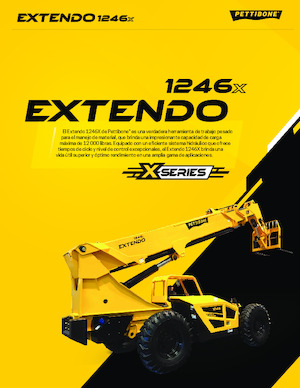 Chariot Élévateur Télescopique Pettibone Extendo 1246X
