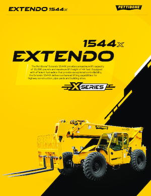 Chariot Élévateur Télescopique Pettibone Extendo 1544X