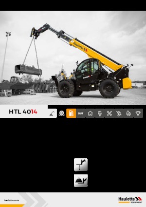 Chariot Élévateur Télescopique Haulotte HTL4014