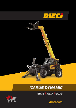 Chariot Élévateur Télescopique Dieci Icarus 45.17 Dynamic GD