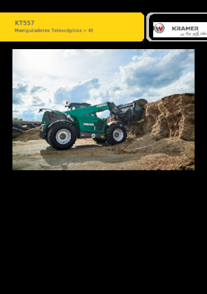 Chariot Élévateur Télescopique Kramer KT557