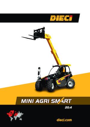 Chariot Élévateur Télescopique Dieci Mini Agri 20.4 Smart
