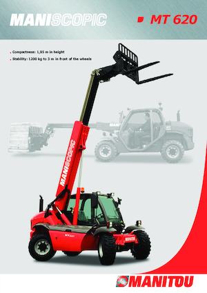 Chariot Élévateur Télescopique Manitou MT 620