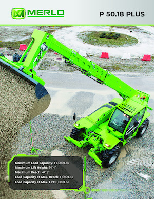 Chariot Élévateur Télescopique Merlo P 50.18 PLUS