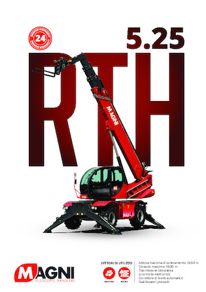Chariot Élévateur avec châssis tounant MAGNI RTH 5.25 SH