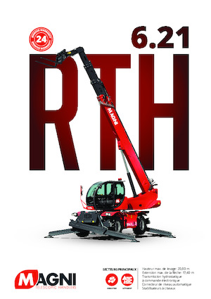Chariot Élévateur avec châssis tounant MAGNI RTH 6.21 SH