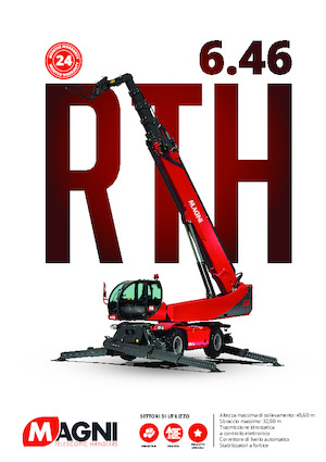 Chariot Élévateur avec châssis tounant MAGNI RTH 6.46 SH