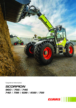 Chariot Élévateur Télescopique Claas Scorpion 733