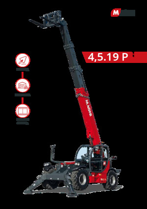 Chariot Élévateur Télescopique MAGNI TH 4,5.19 P