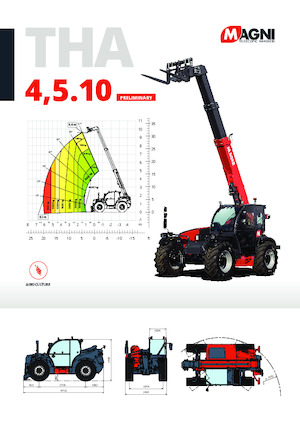 Chariot Élévateur Télescopique MAGNI THA 4,5.10