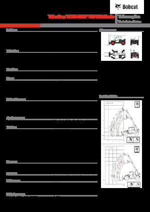 Chariot Élévateur Télescopique Bobcat TL34.65HF 135 V