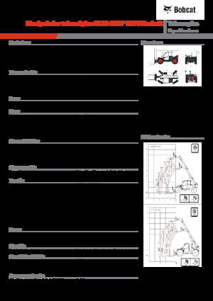 Chariot Élévateur Télescopique Bobcat TL34.65HF 135 V