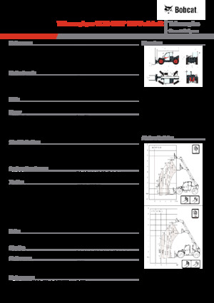 Chariot Élévateur Télescopique Bobcat TL34.65HF 135 V
