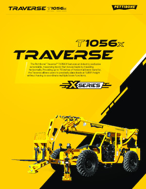 Chariot Élévateur Télescopique Pettibone Traverse T1056X