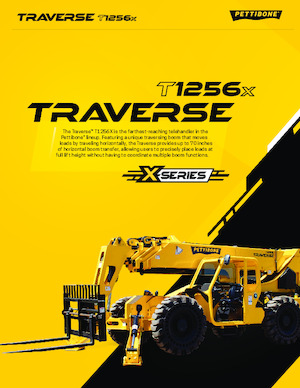 Chariot Élévateur Télescopique Pettibone Traverse T1256X