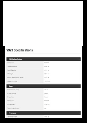 Chariot Élévateur Télescopique Bobcat VersaHANDLER V923