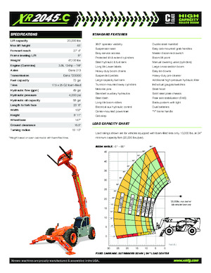 Chariot Élévateur Télescopique Xtreme XR2045-C